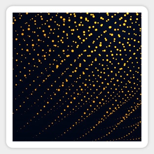 gold particles Sticker